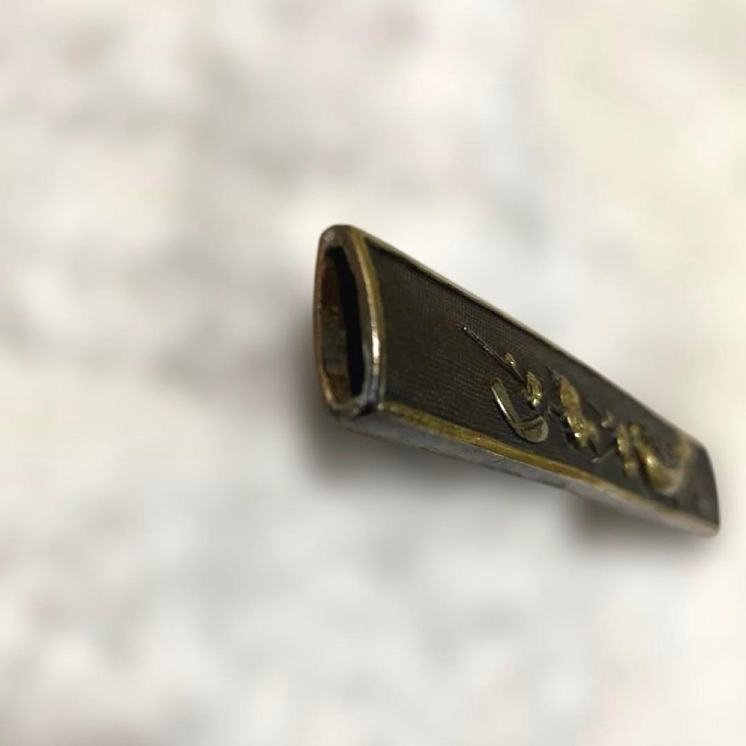 B-17 小柄　柄のみ　武具　銅製　刀装具　日本刀　美術品　工芸品　装飾品