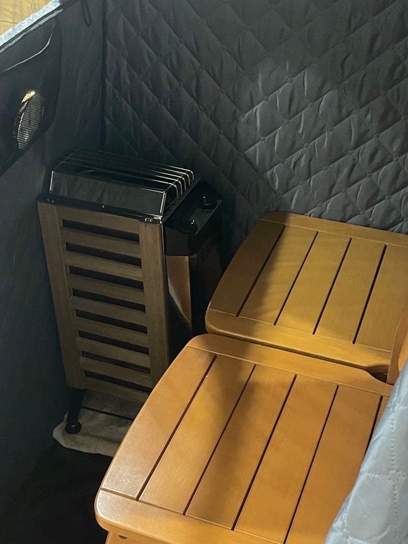 【ほぼ新品】おうちDEサウナ 温度計 ストーン