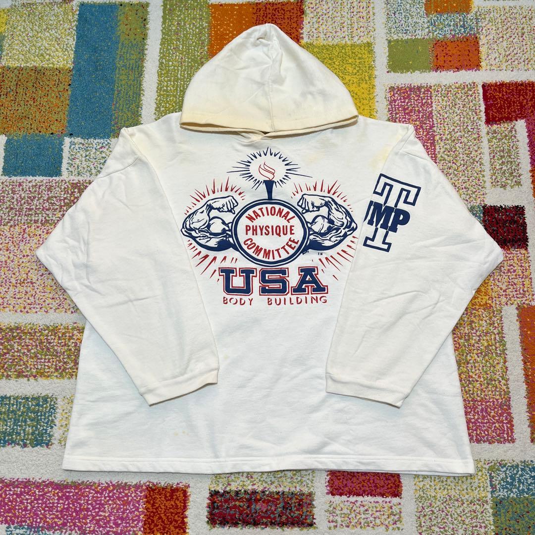 USA製 BODY BUILDING パーカー