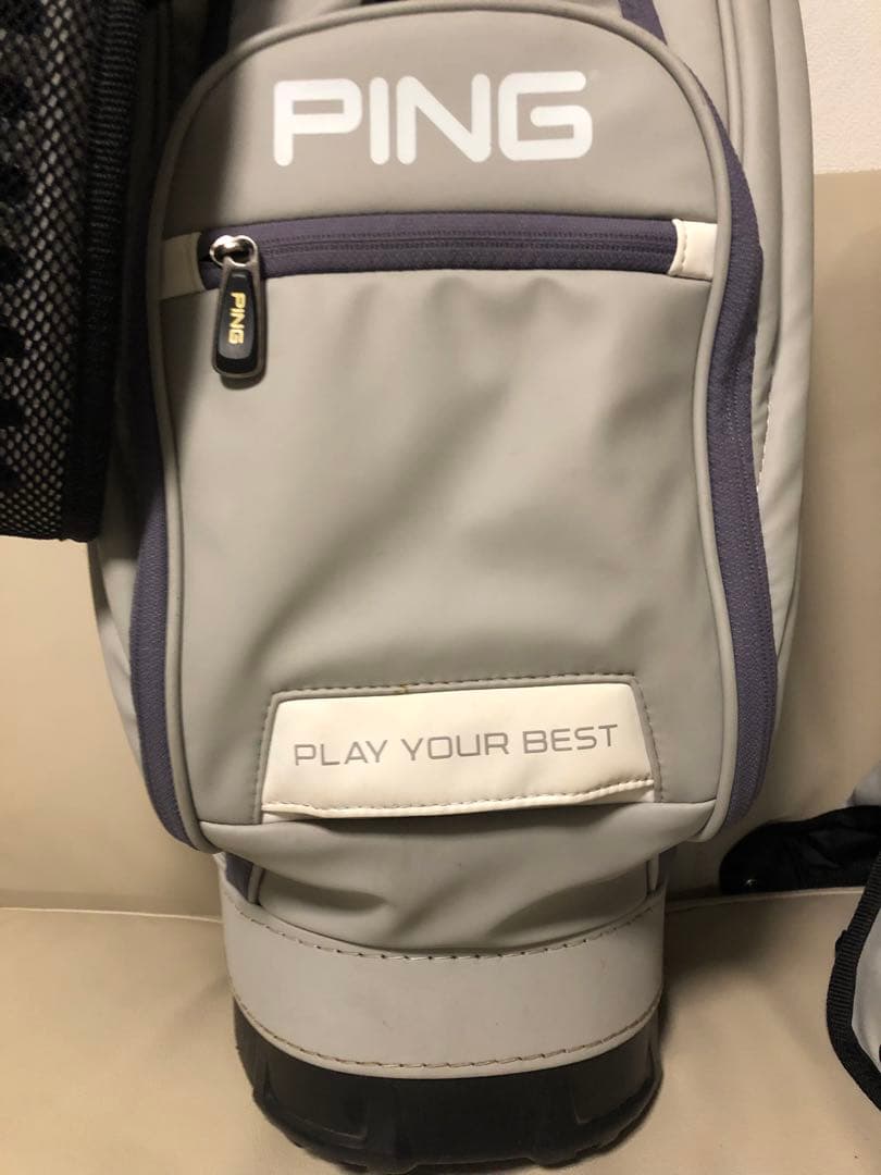 【送料込み】廃盤希少品　ミスターピン　PING ソフトPU キャディバッグ