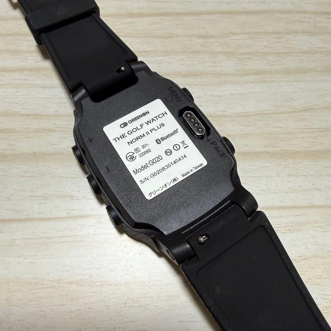 ゴルフウォッチ NORM II PLUS ブラック
