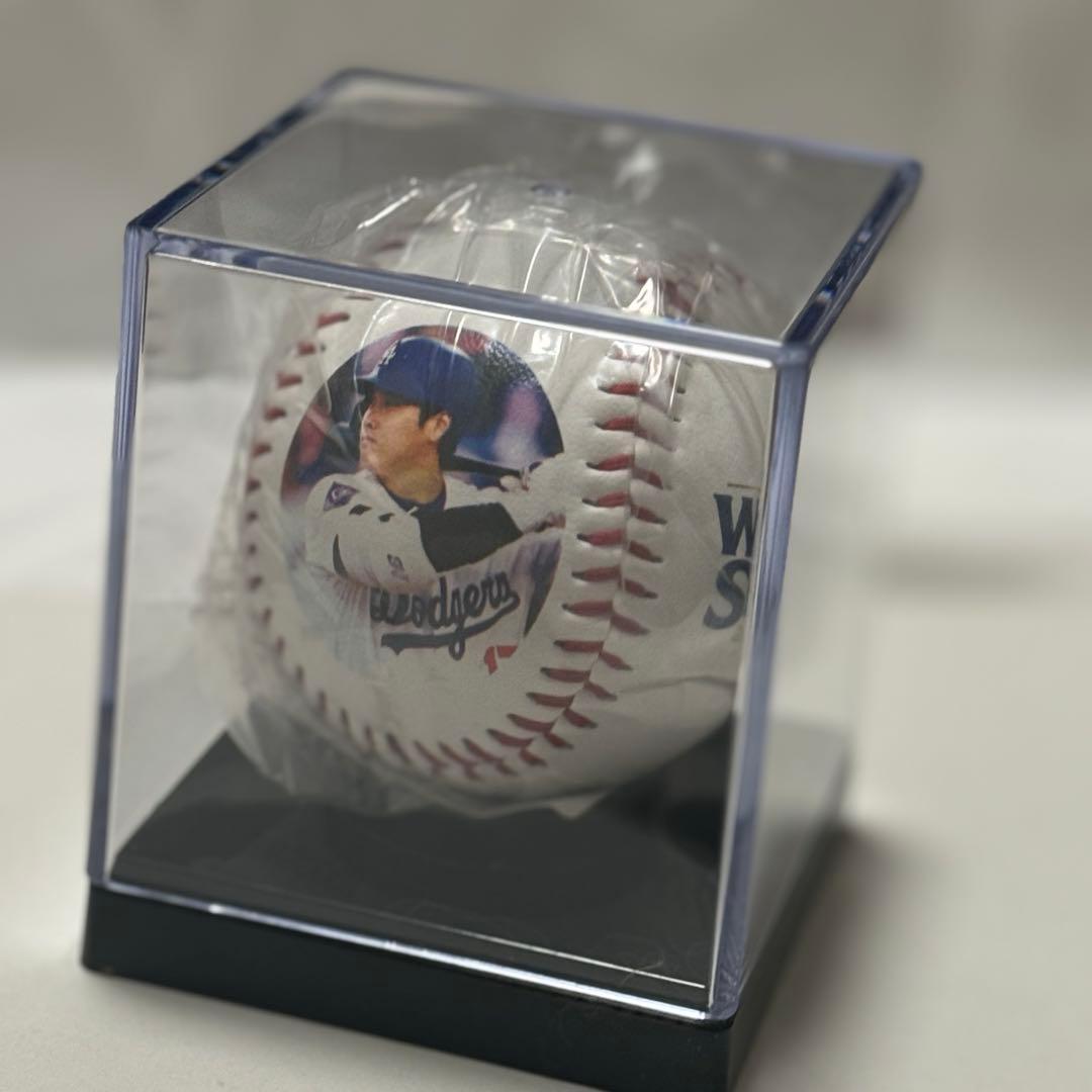 大谷翔平ジャッジドジャースVSヤンキース　ワールドシリーズ記念ボール2個セット