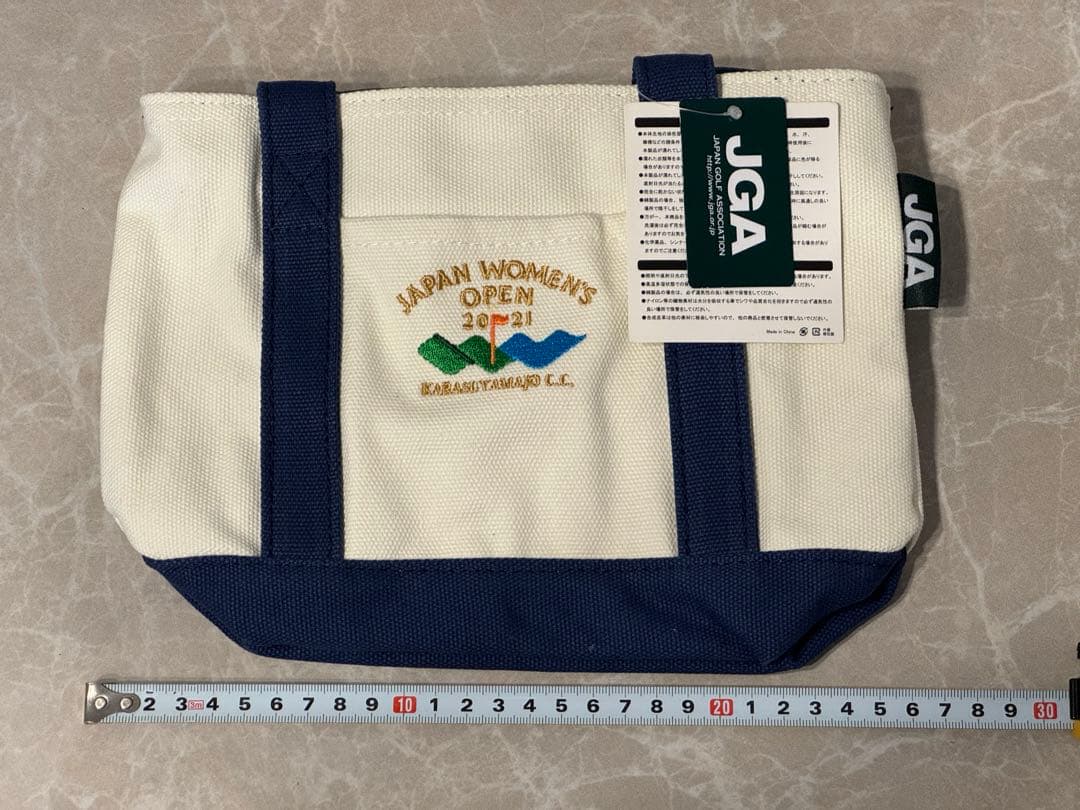 【直筆/未使用】渋野日向子選手サイン入り　カートバッグ　日本女子オープン2021