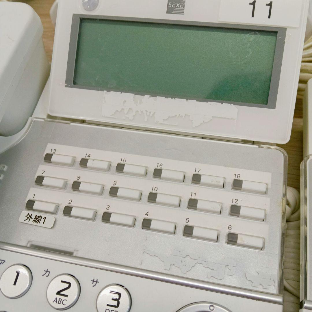 saxa PLAIA II 電話機セット　ビジネスフォン