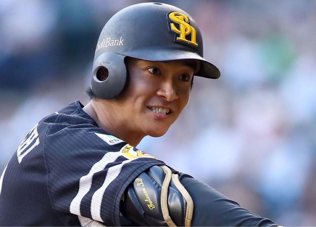 ソフトバンク 柳町選手実使用 SSK 左打者用エルボーガード