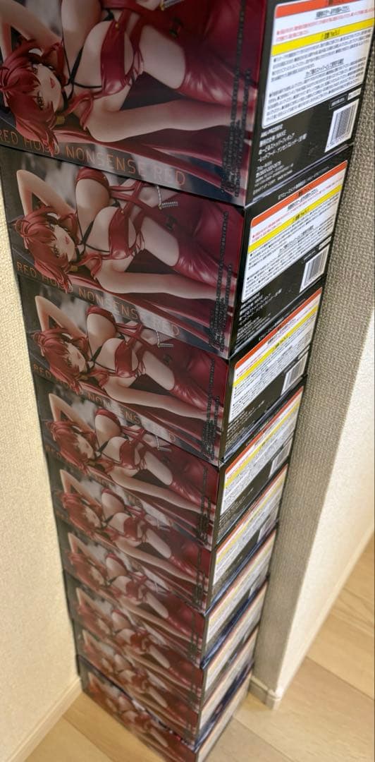 NIKKE ぬーどるストッパー フィギュア レッドフード・ナンセンスレッド 9個