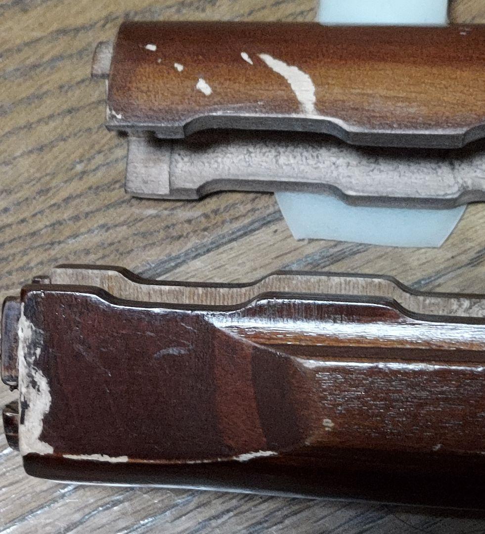 マルイAKMガスブロ SVOBODAウッドハンドガード&ストック スリング付き。