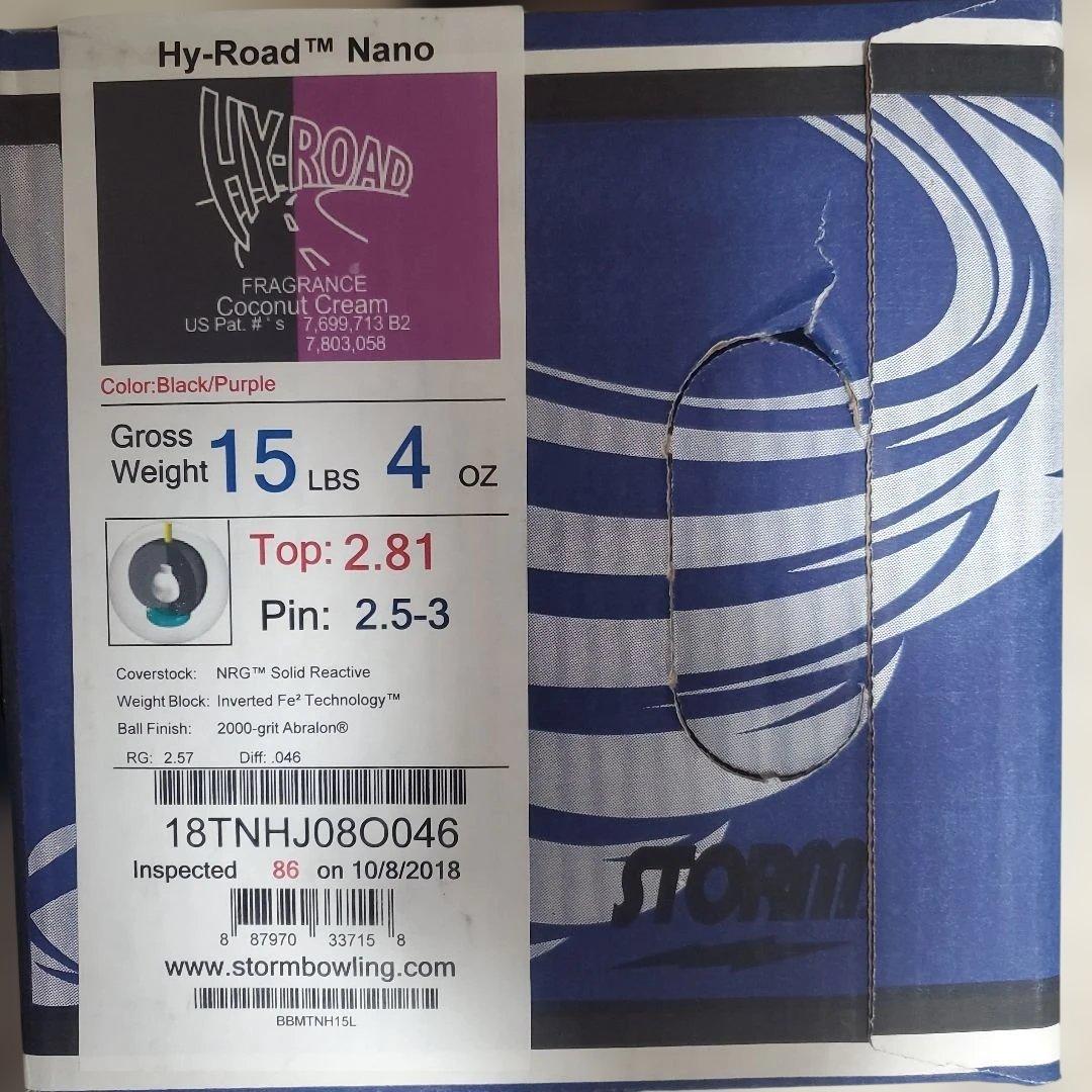 新品　ストーム　ハイロードナノ　15ポンド