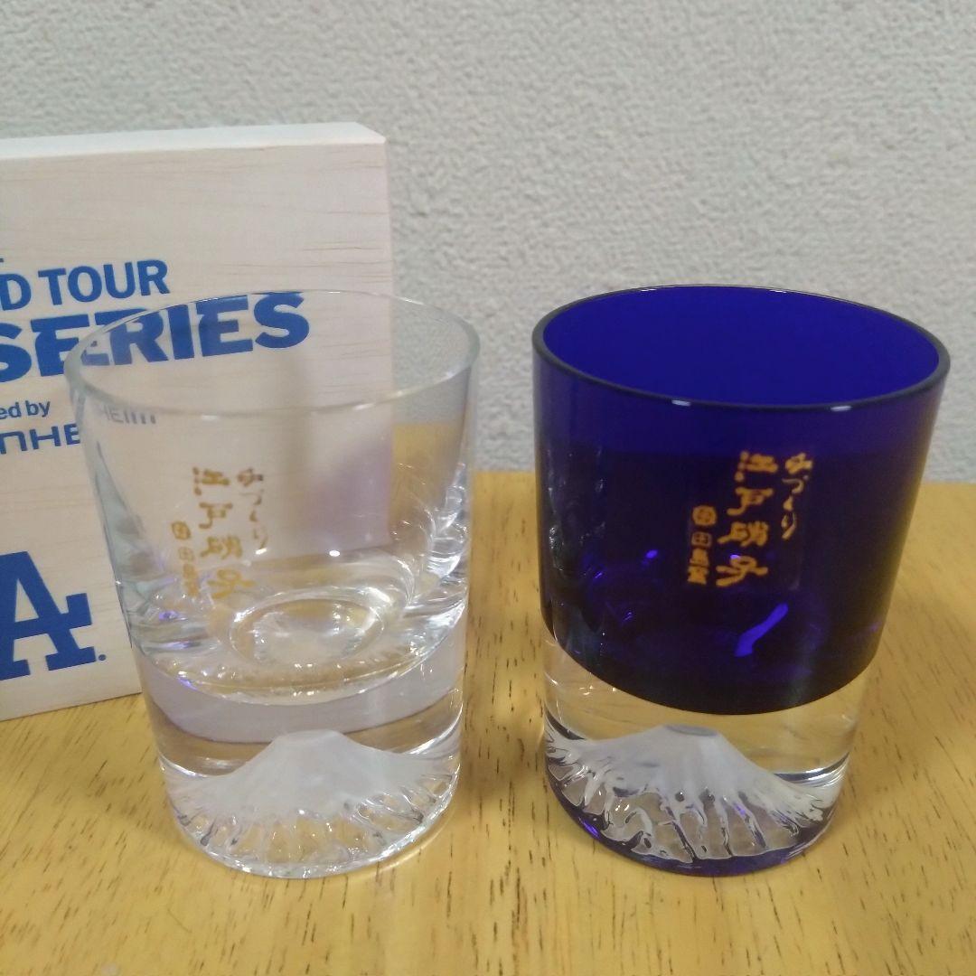 お値下げ【未使用】MLB 東京シリーズ 富士山グラスセット