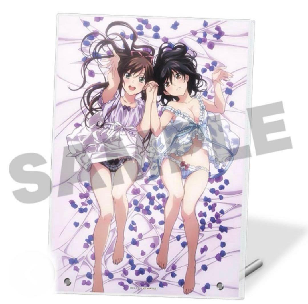 ストライク・ザ・ブラッド webくじ　ラスト　雪菜　紗矢華　アクリルパネル