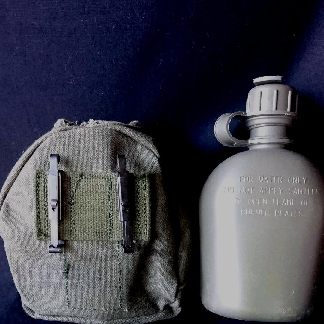 デッドストック？90s 米軍放出品☆水筒 キャンティーン コンバット ミリタリー