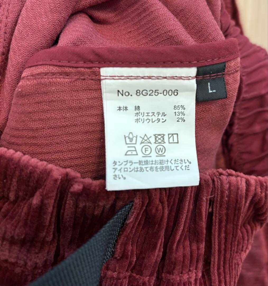 8G SHOOT エイジシュートCORDUROY SHORT PANTS