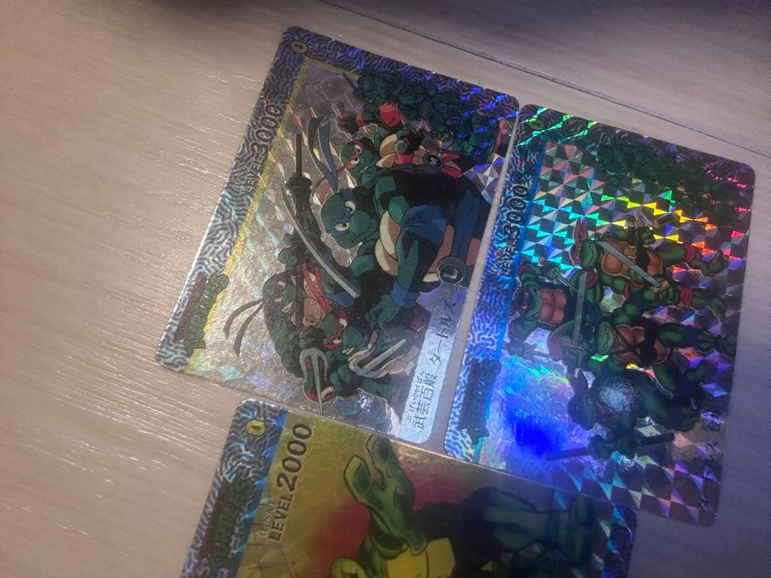 ミュータントタートルズ　カードダス　タカラ