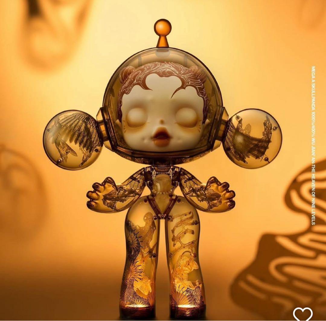 POPMART MEGA α SKULLPANDA 400% WuJian’an