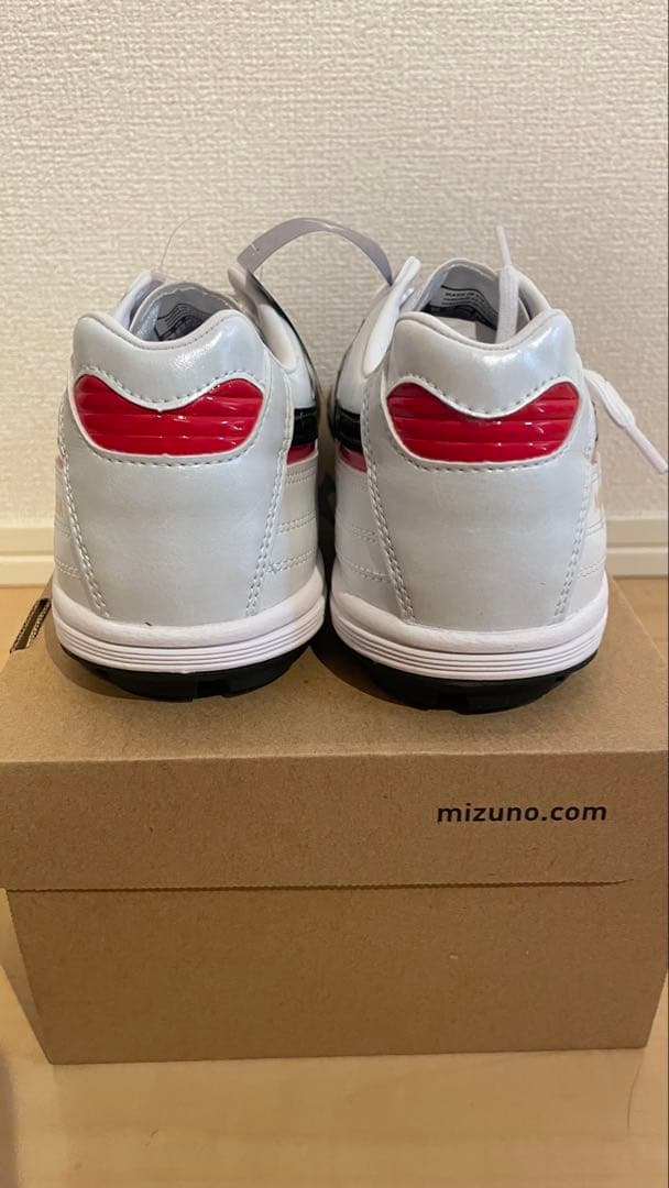 新品Mizuno Morelia ホワイト ブラック 27cmクロススティッチ