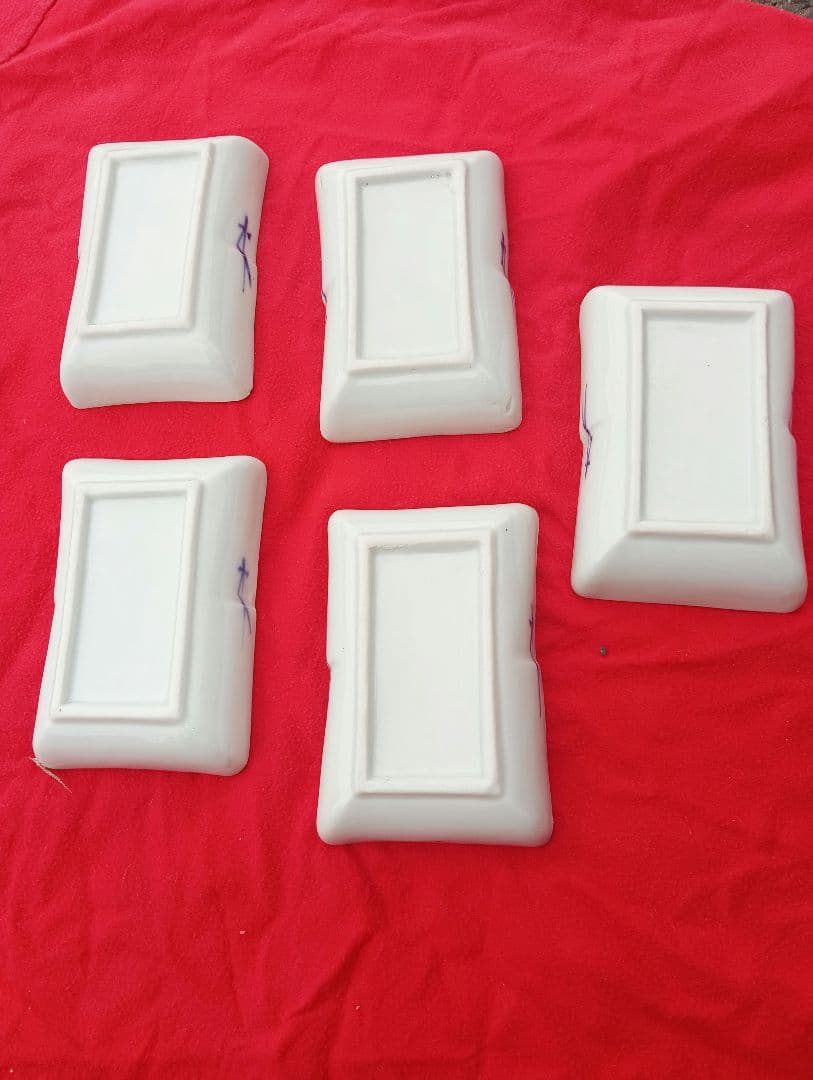 古伊万里　小皿　角皿　５枚