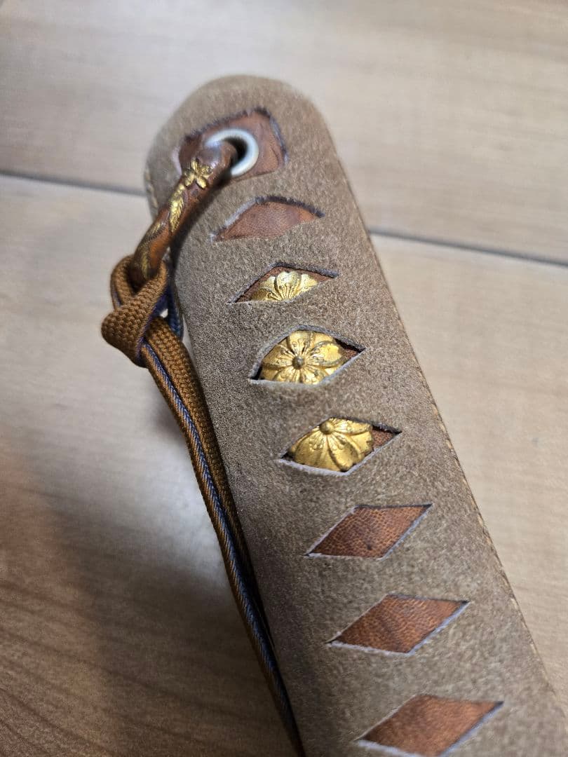 実物　最終値下げ　陸軍将校用軍刀拵えのみ　野戦用　刀身/つなぎ無し