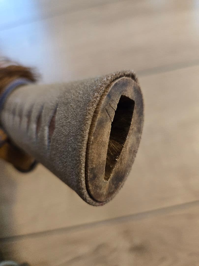 実物　最終値下げ　陸軍将校用軍刀拵えのみ　野戦用　刀身/つなぎ無し