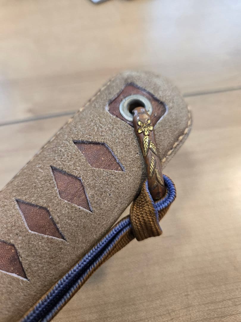 実物　最終値下げ　陸軍将校用軍刀拵えのみ　野戦用　刀身/つなぎ無し