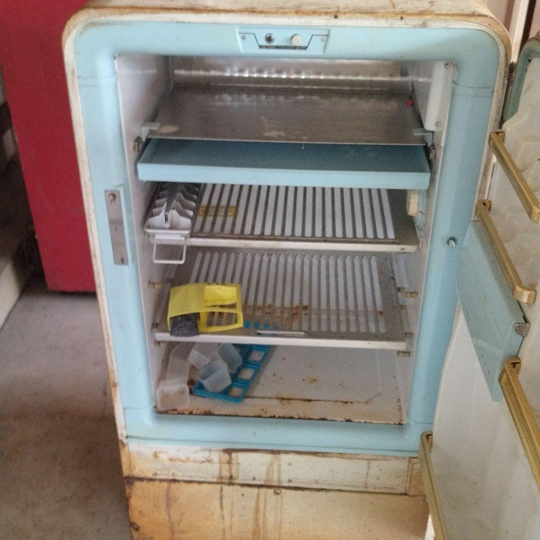 東芝　昭和レトロ冷蔵庫