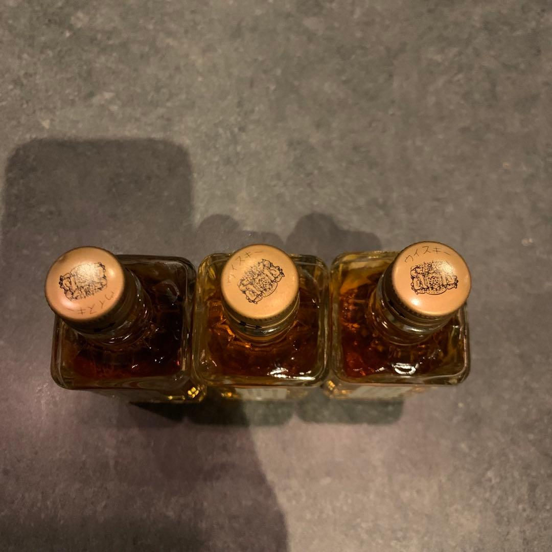 竹鶴12年 ミニボトル 3本 セット