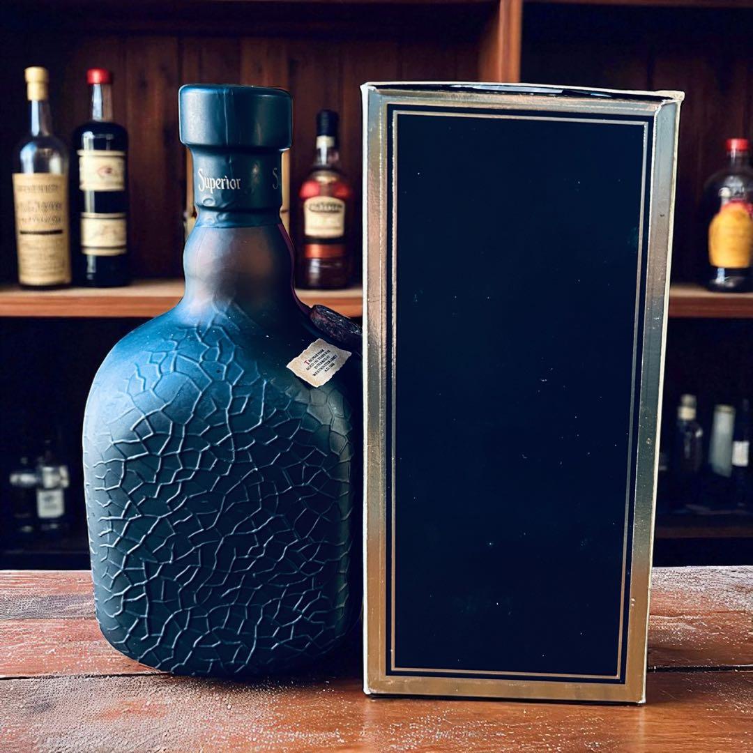 未開封1989年 オールド パー スーペリア 43℃ 750㎖ 旧ボトル 箱付