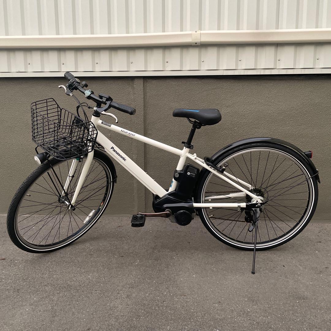 パナソニック電動アシスト自転車 ホワイト スポーツ型