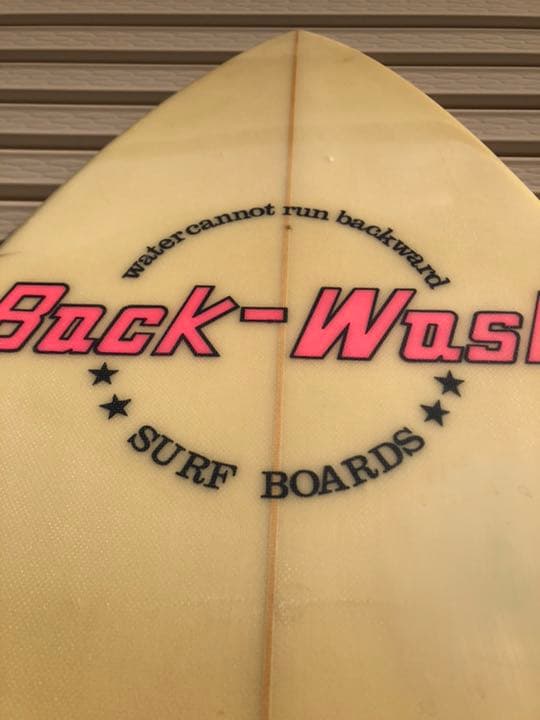バックウォッシュ　サーフボード　ヴィンテージ