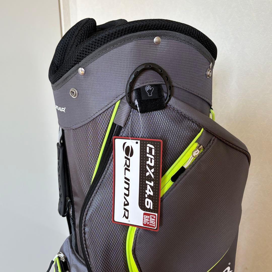 【新品】Orlimar CRX 14.6 カートゴルフバッグ チャコール