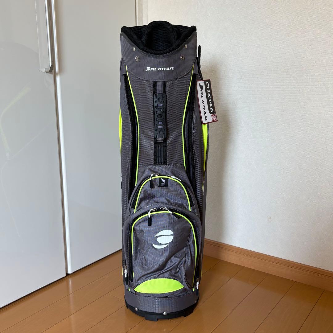 【新品】Orlimar CRX 14.6 カートゴルフバッグ チャコール