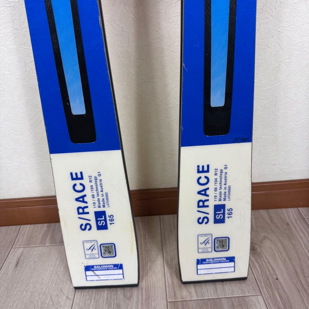 SALOMON S/RACE SL 165cm スキー板