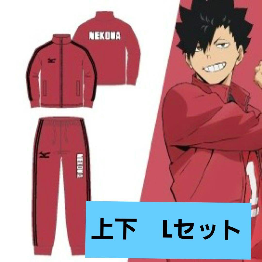 ハイキュー　音駒高校　ジャージ　上下　ドンキ　トラックジャケット　パンツ　L　❶