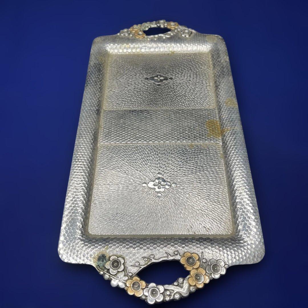 錫　灰皿　昭和レトロ　ビンテージ　アンティーク