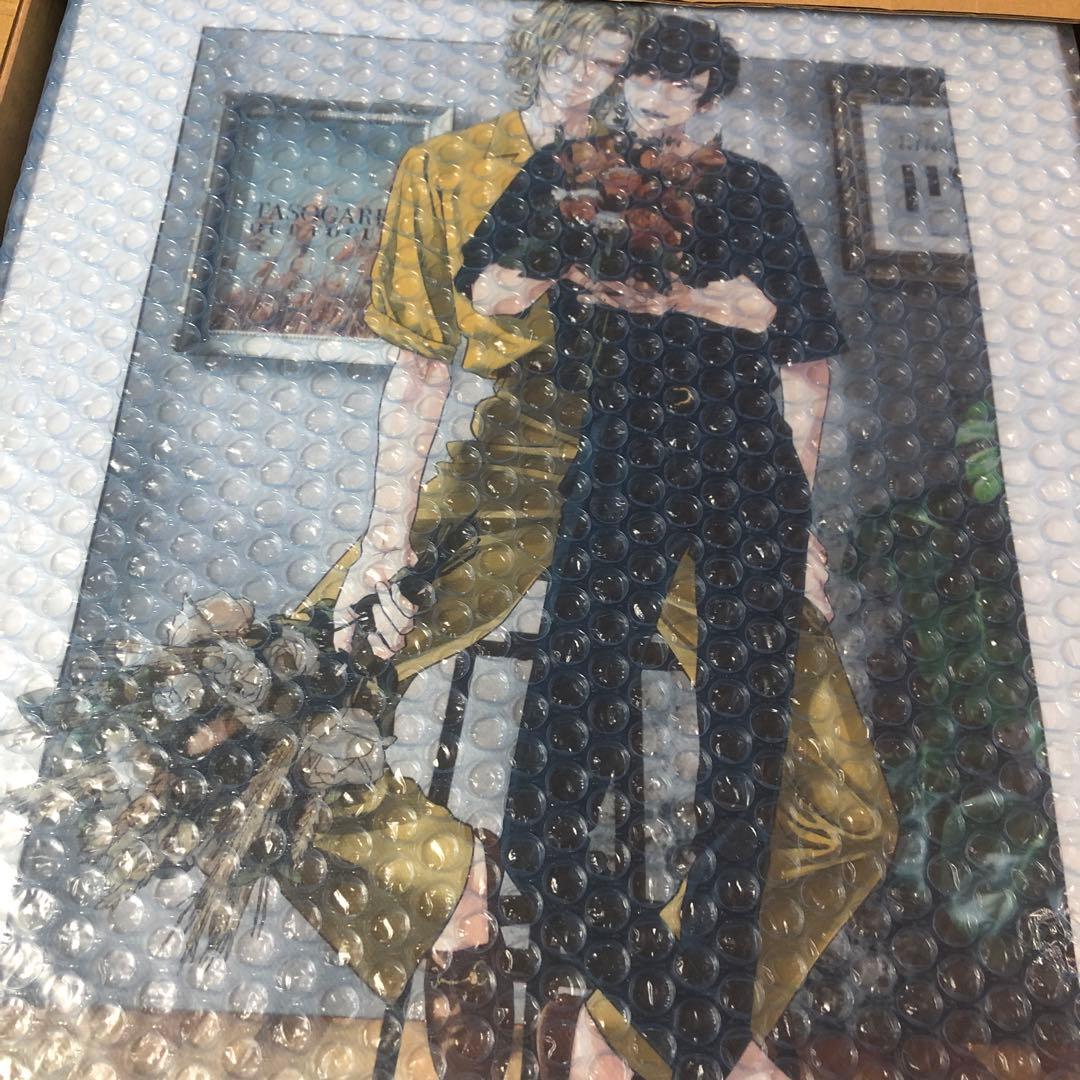 じゃのめ先生　ハニーミルク展　当選品　キャンバスボード　黄昏アウトフォーカス