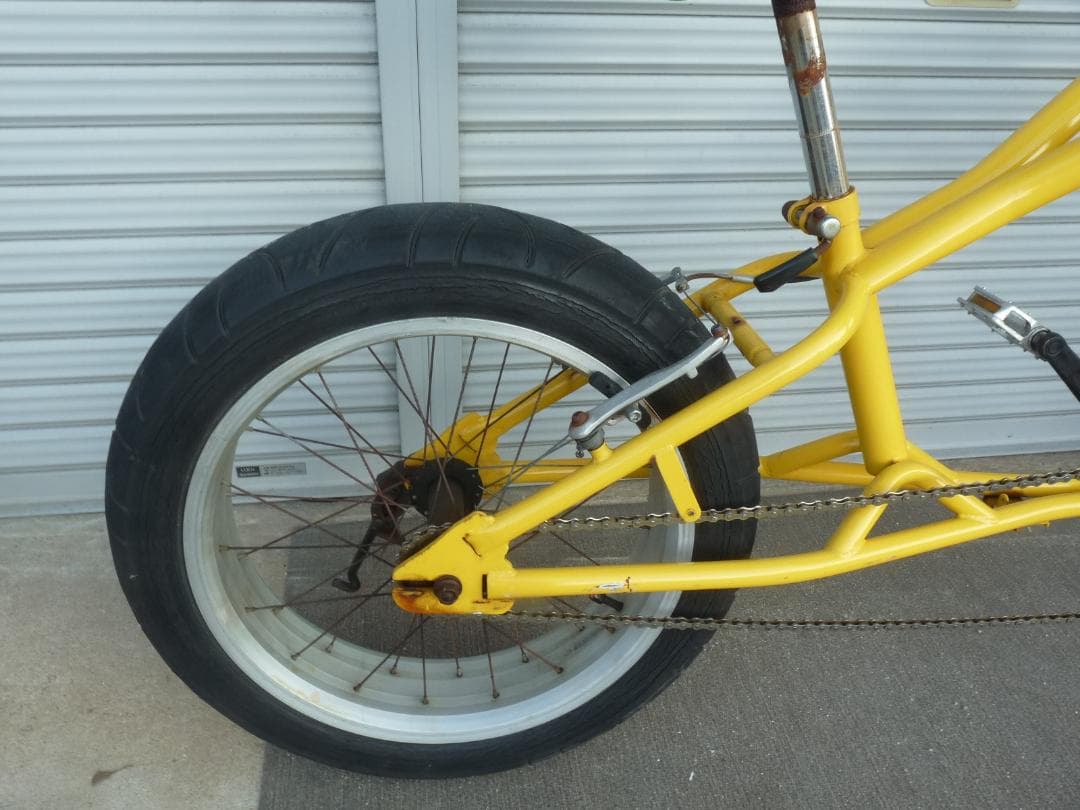 チョッパー自転車 スプリンガーフォーク　フロントディスクブレーキ　ジャンク扱い