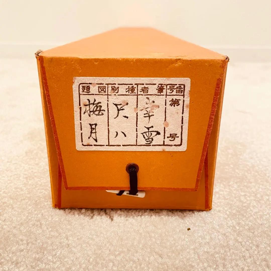 2906 国井幸雪 「梅月」 共箱 肉筆 絹本 日本画 掛軸