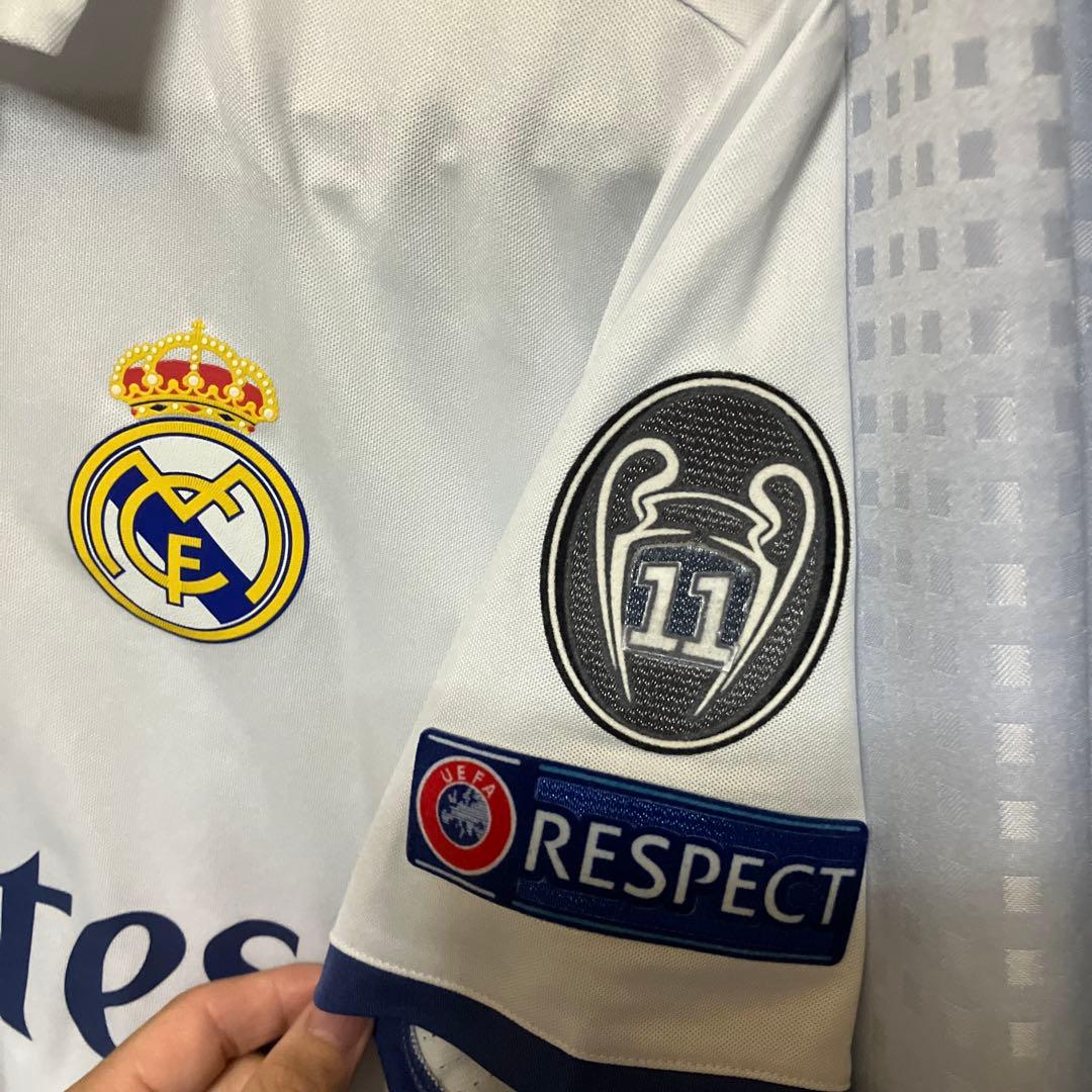 レアルマドリード　16/17シーズンUCL優勝ユニフォームS #7 ロナウド