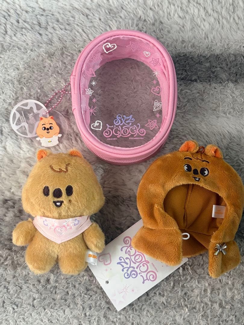 ハンクオッカ skzoo 10cm 5Clock ポーチ ケープ