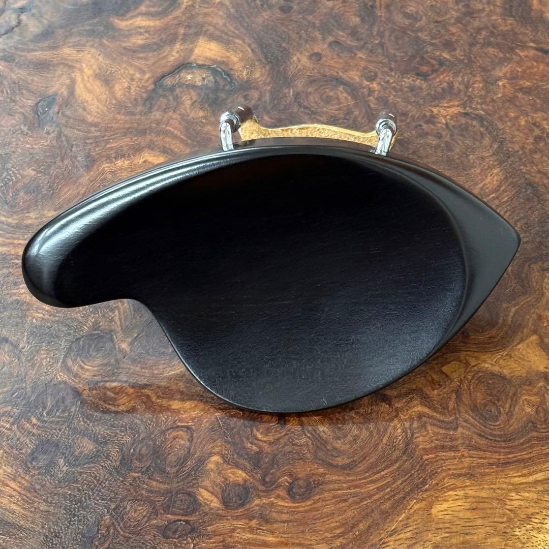 【新品】ビオラ用あご当て（エボニー／クローム金具）4種類セット！