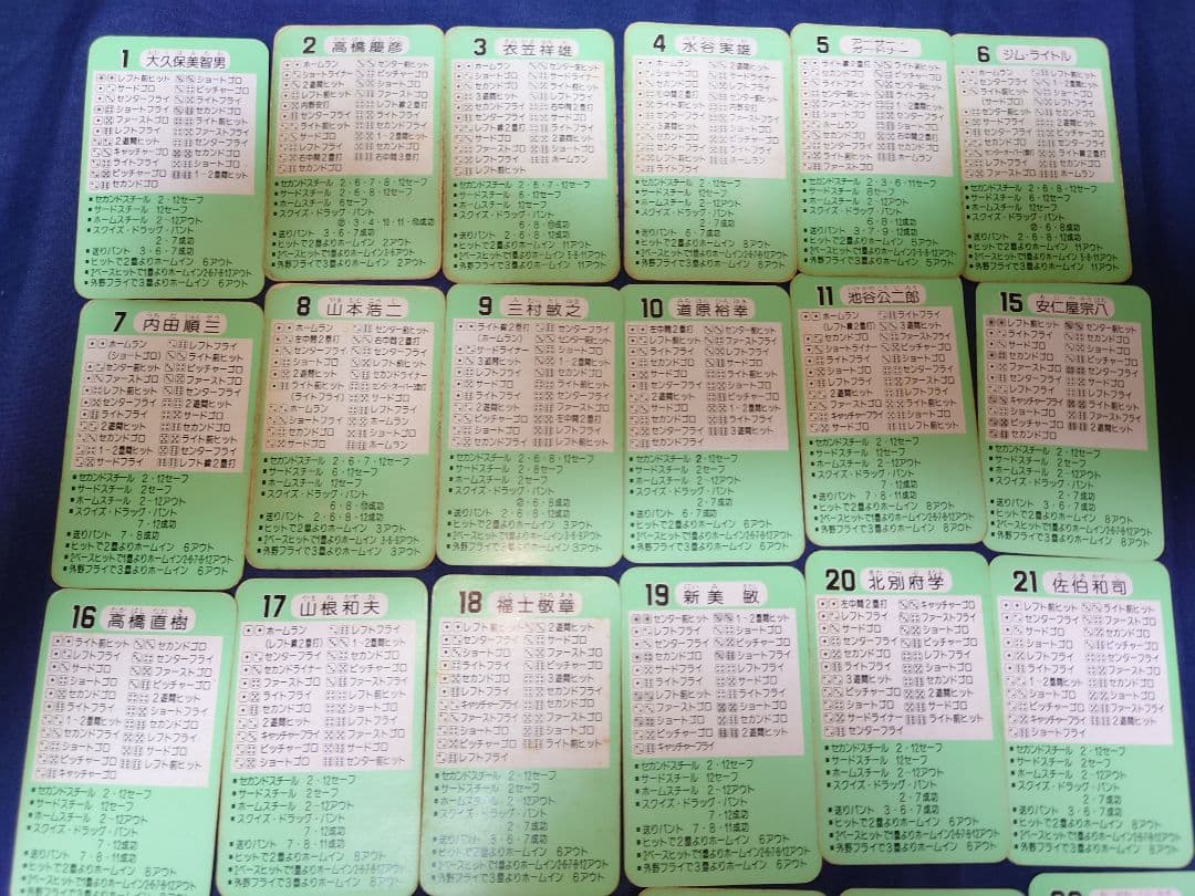 タカラ 野球カードゲーム 56年 広島東洋カープ