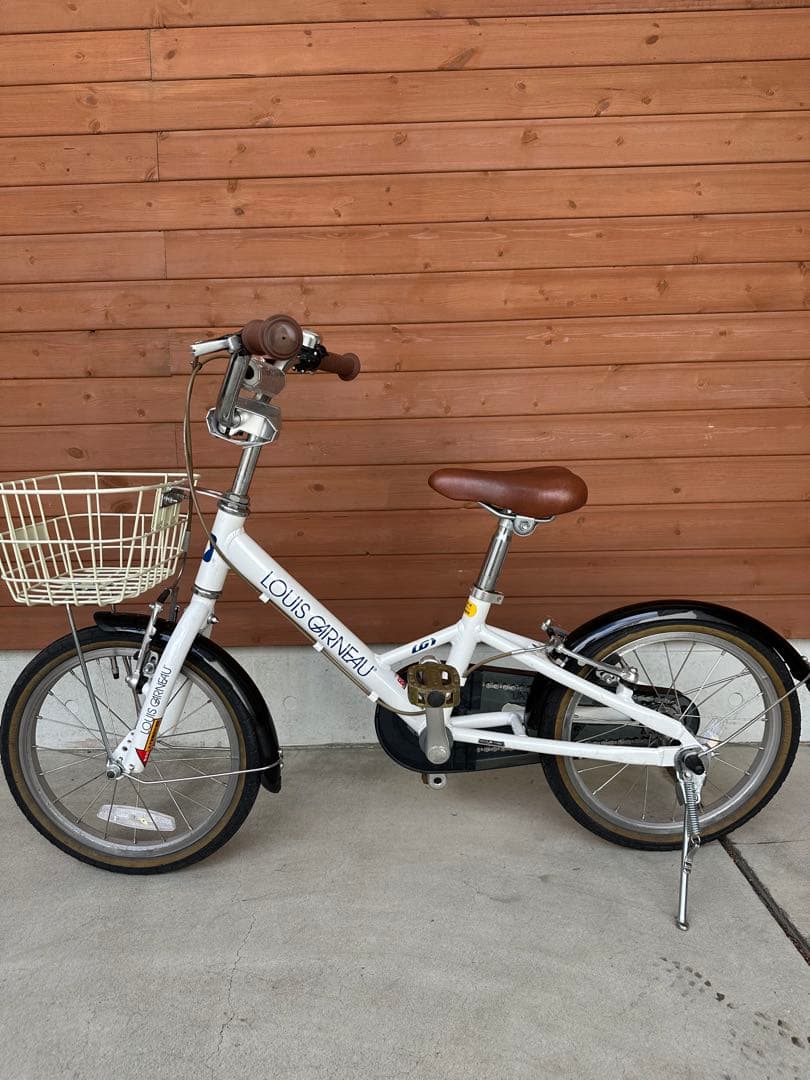 注意！直接お取引！LOUIS GARNEAU キッズサイクル ホワイト　ルイガノ