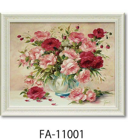 要問い合せ♥️今こそお部屋に絵を飾りましょ♥️イタリア作家　薔薇　絵　額絵　３型