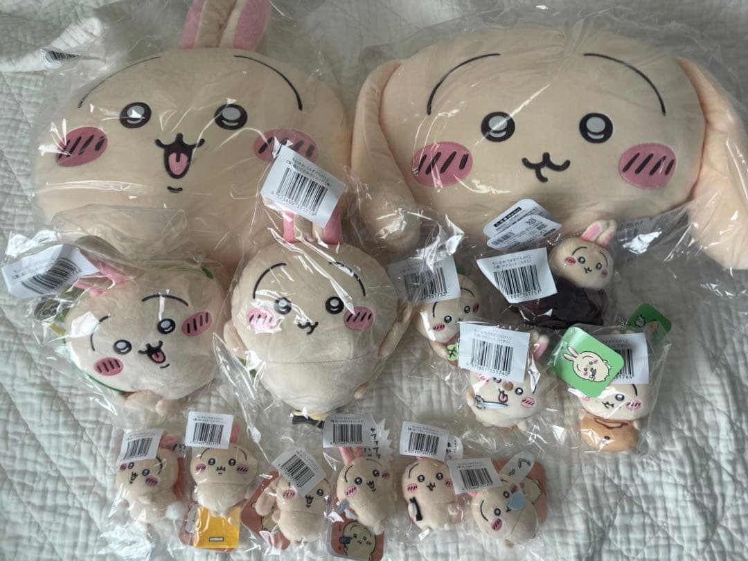 【新品未開封】うさぎだらけくじ　14種類セミコンプリート　ちいかわ　ちいかわくじ