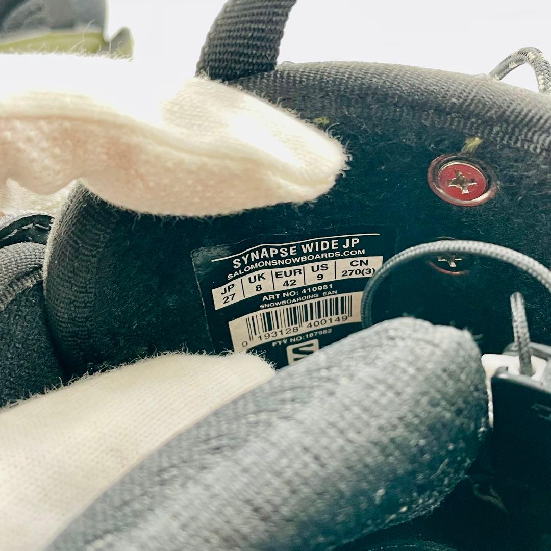 サロモン Synapse Wide JP 27.0 美品 スノーボード