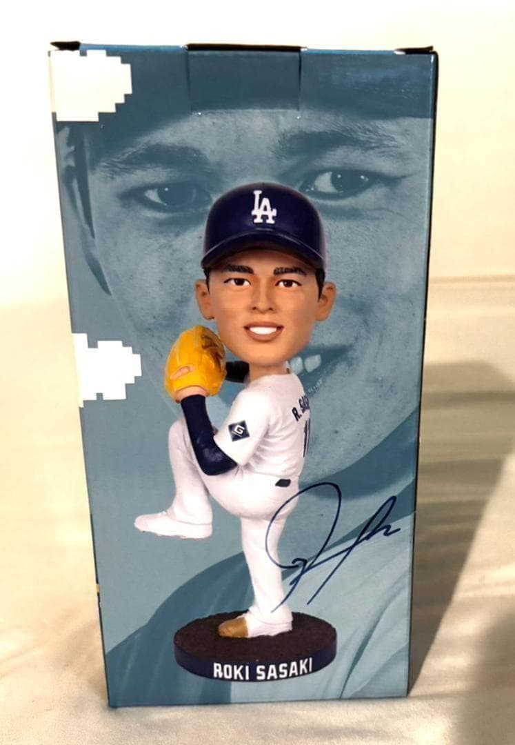 8/4来場者限定 ロサンゼルス ドジャース 佐々木朗希 ボブルヘッド