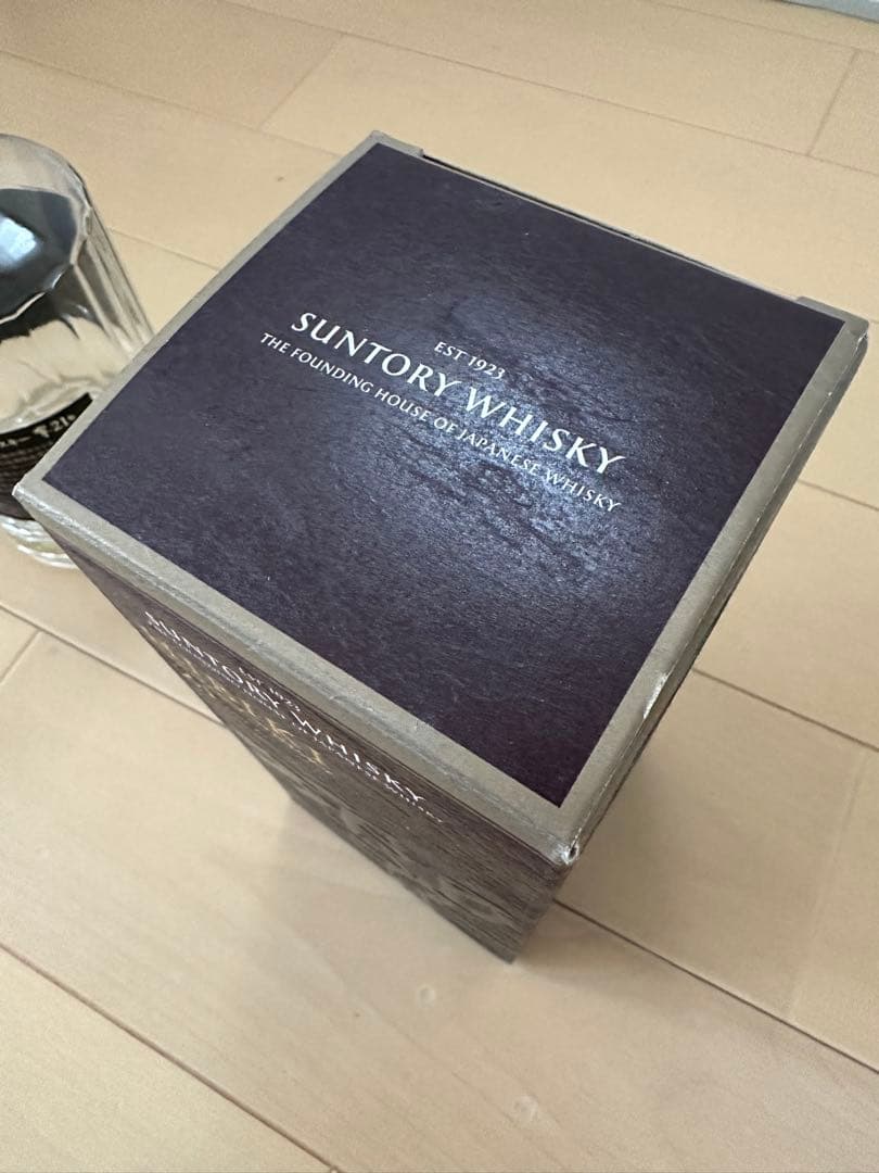 響21年 未洗浄 空瓶 空箱　①