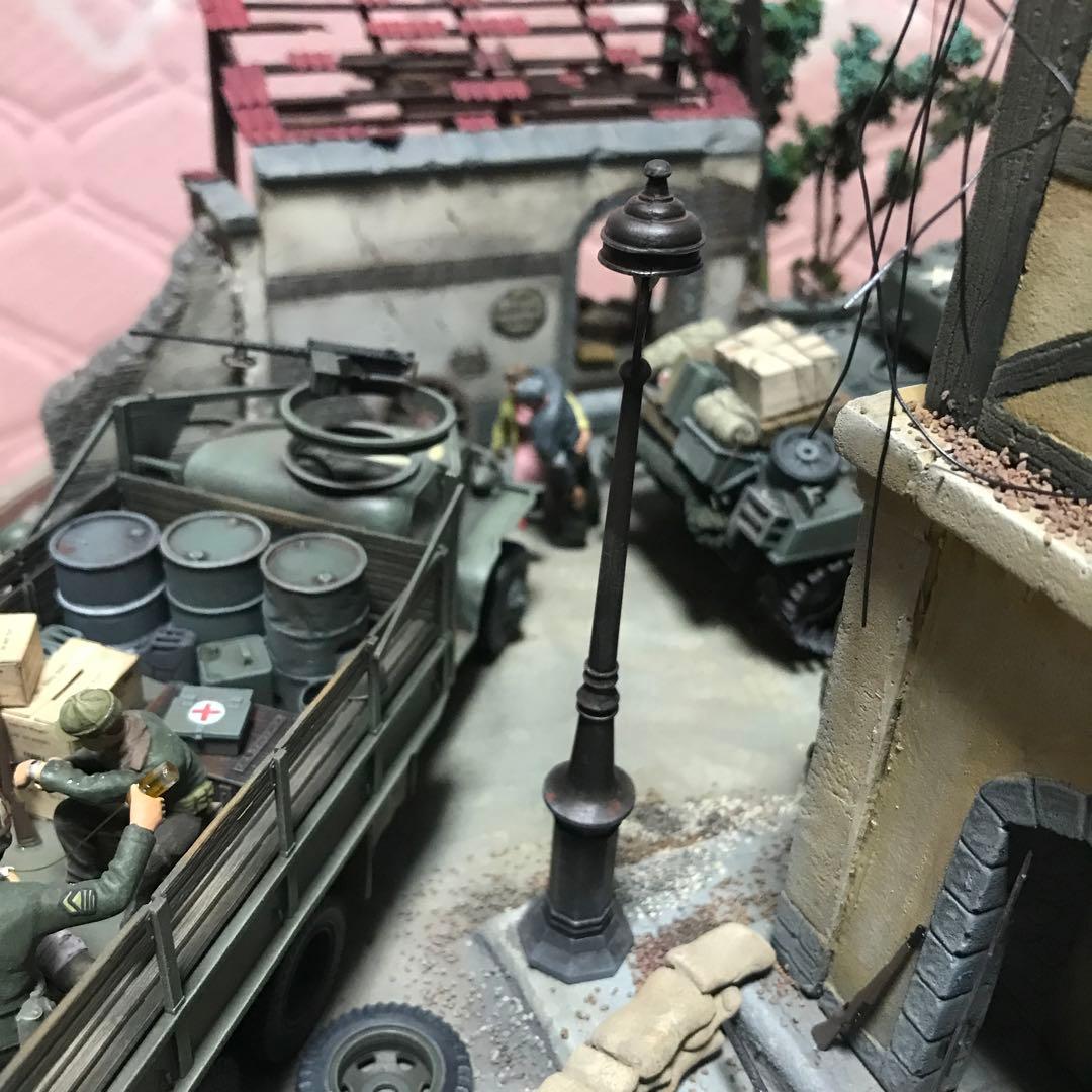 1/35 スケール 軍用トラック 戦車 ディオラマ
