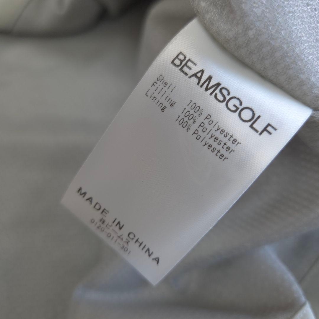 3. BEAMS GOLF ノーカラーブルゾン