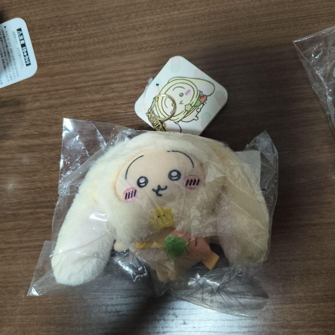台湾限定　ちいかわ　ハチワレ　ロップイヤーなマスコット