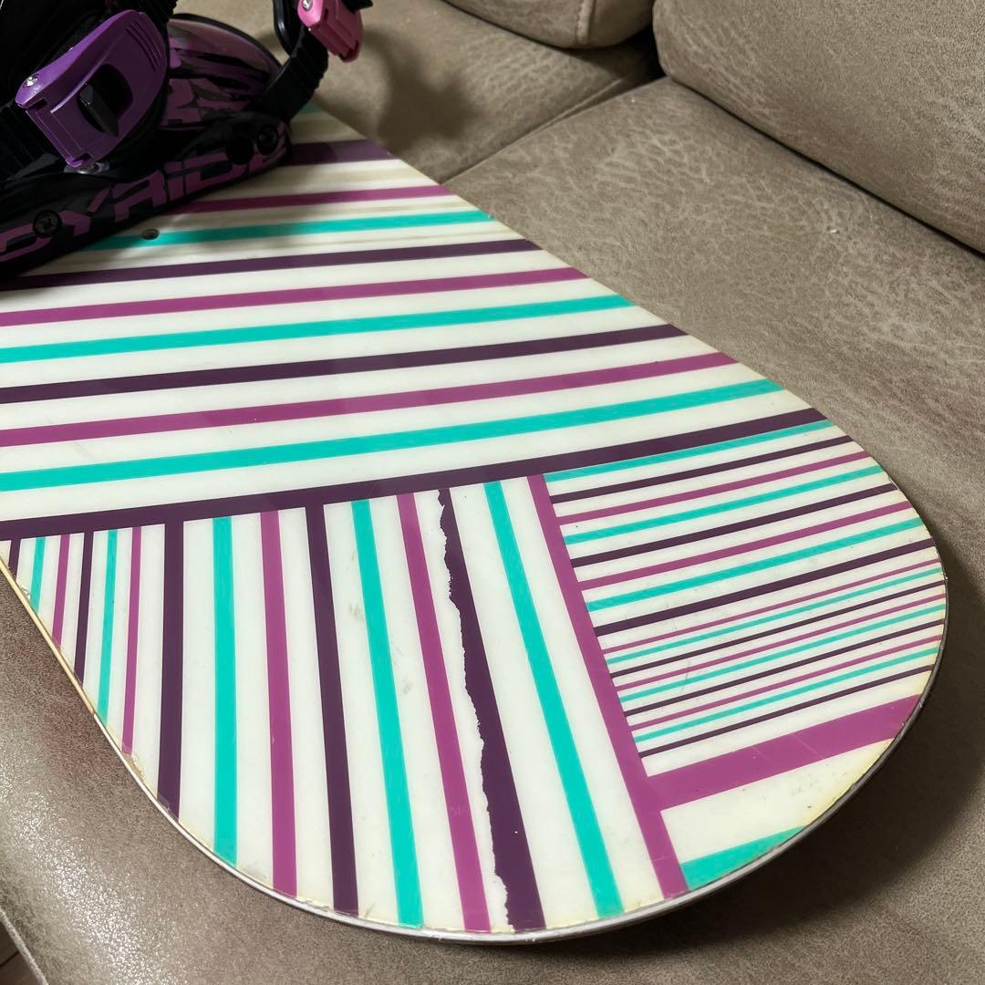 BURTON FEATHER 144cm バインディングセット 23〜25.5